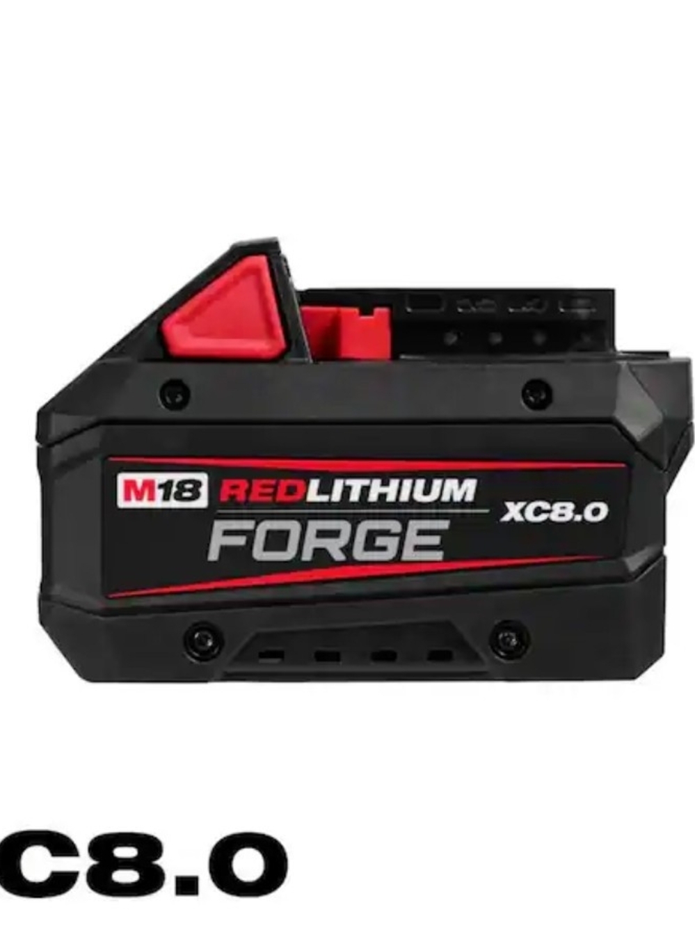 Milwaukee M18 REDLITHIUM FORGE XC8.0 Battery Pack